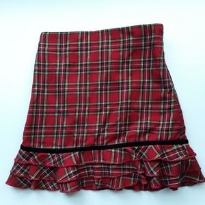 Plaid skirt